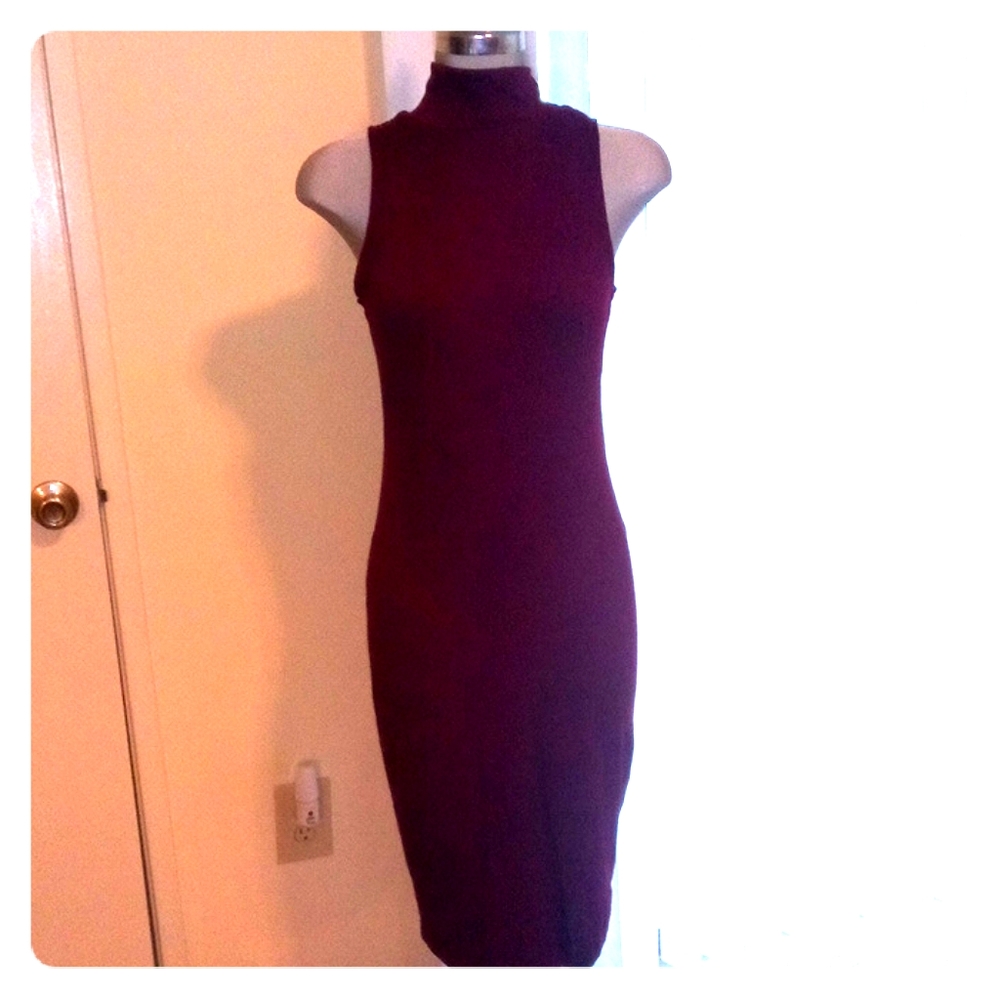 Burgandy  Dress